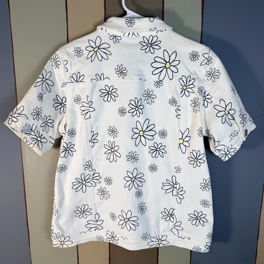 Daisy Denim Jacket-Size:Small - Picture 2 of 8
